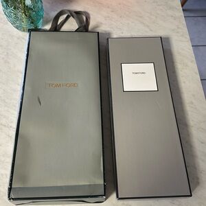 🩶▪️✨TOM FORD BAG+ LONG BOX FOR SALE  bag:7 1/4x17 1/2 x 2.BOX: 6x16x1 1/2.🩶▪️✨